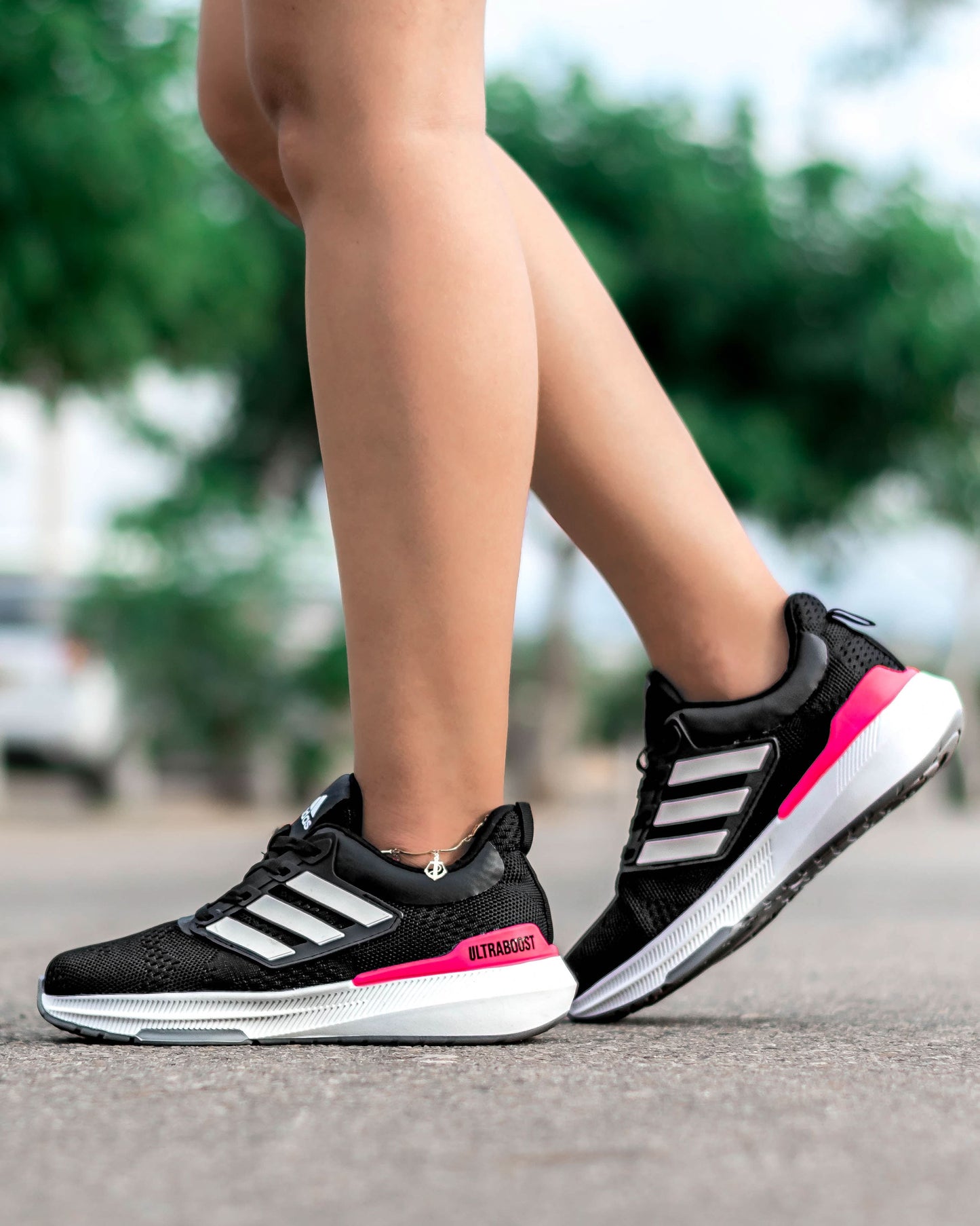 Tenis Adidas Ultraboost Unisex NEGRO ROSA