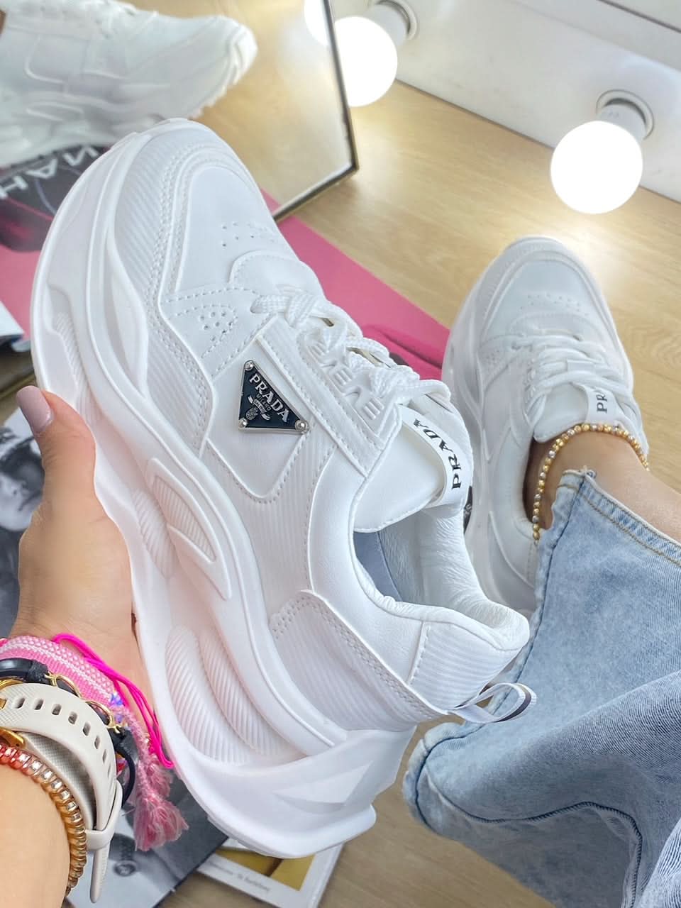 TENIS PRADA BLANCO