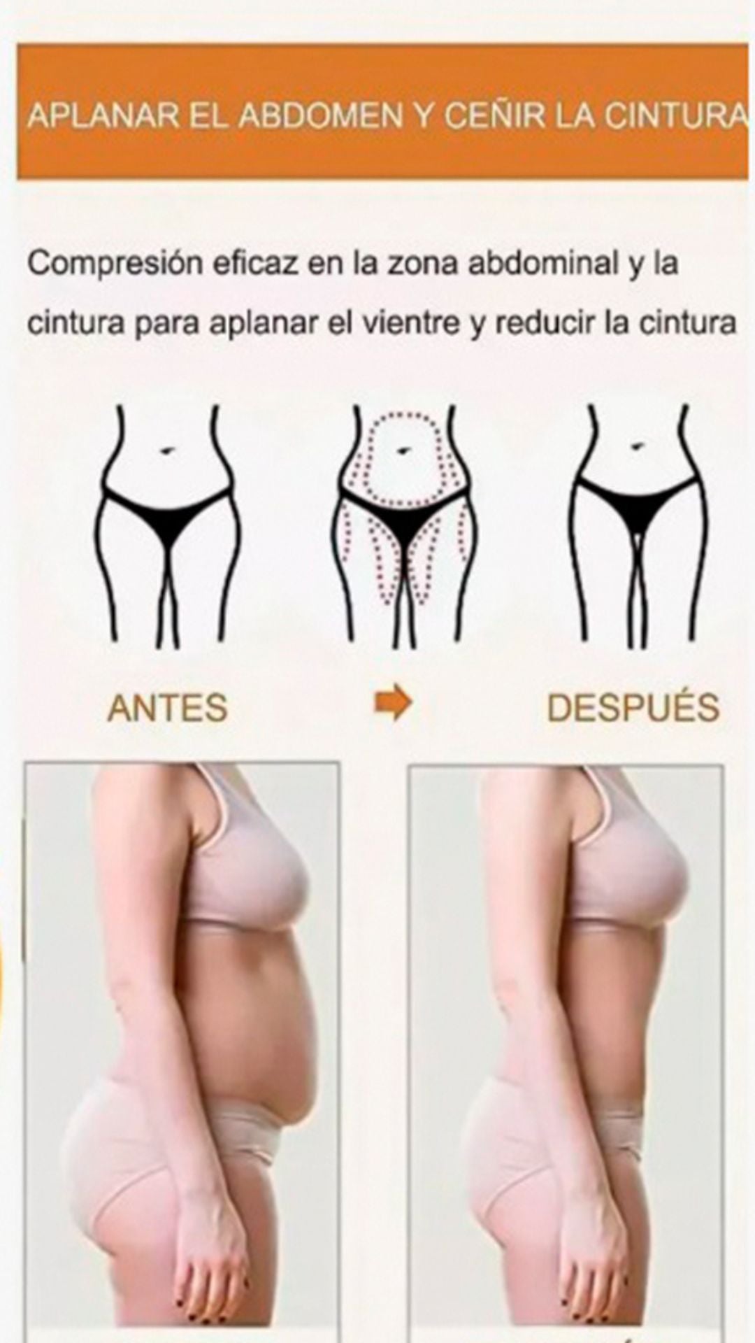 Faja Moldeadora + REGALO Barra de color 3 en 1