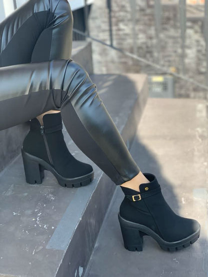 Botines de mujer Adele Negro