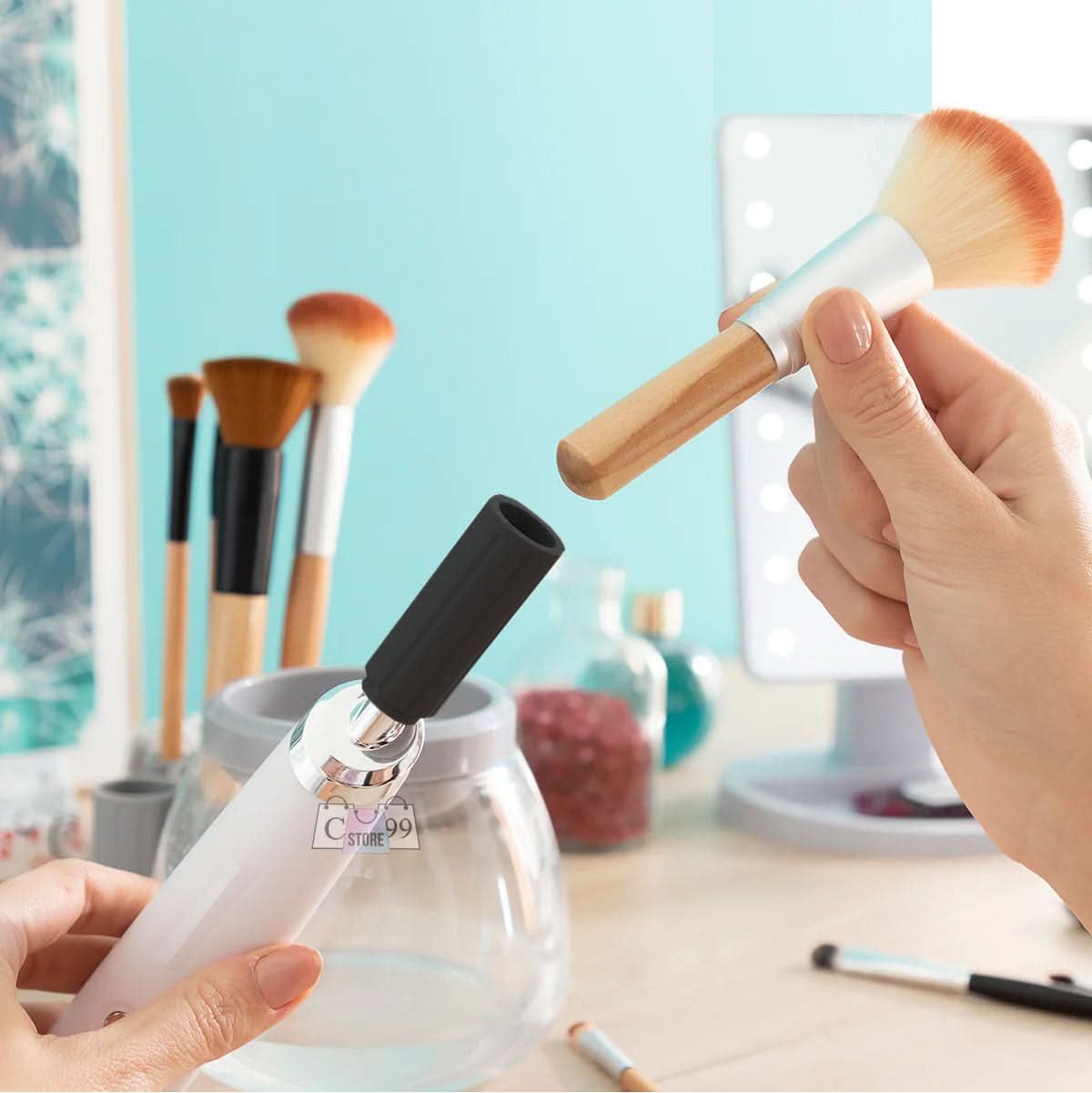 Limpiador Para  Brochas De Maquillaje