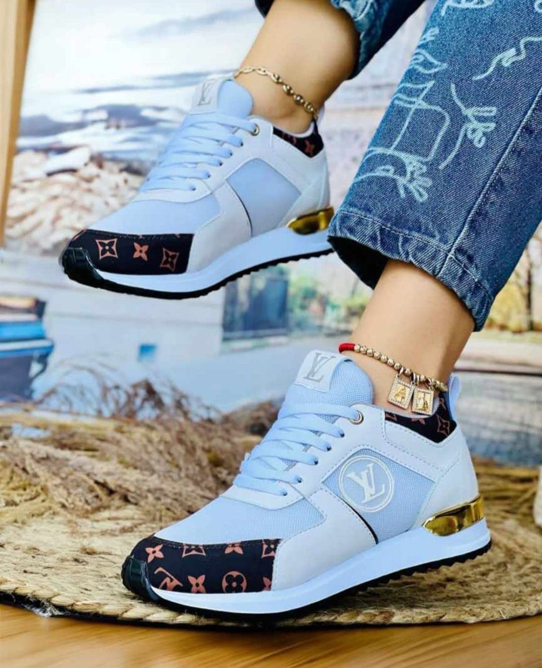 Tenis Louis Vuitton  Run Away Dama