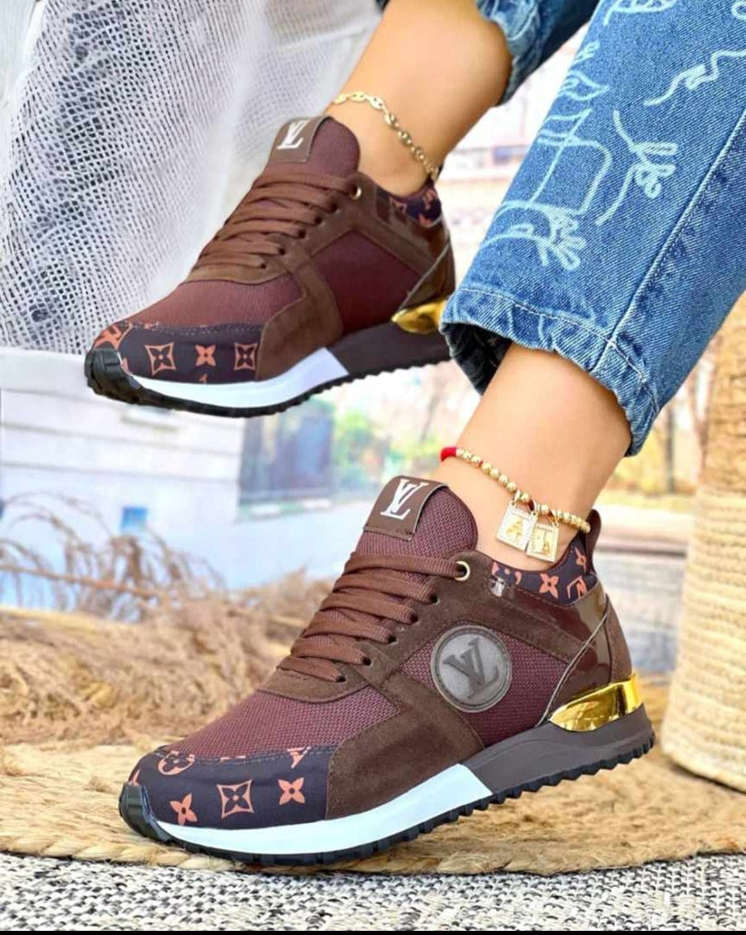 Tenis Louis Vuitton  Run Away Dama