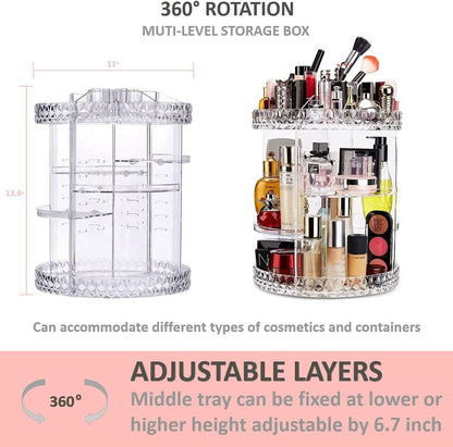 Organizador de maquillaje 360 grados