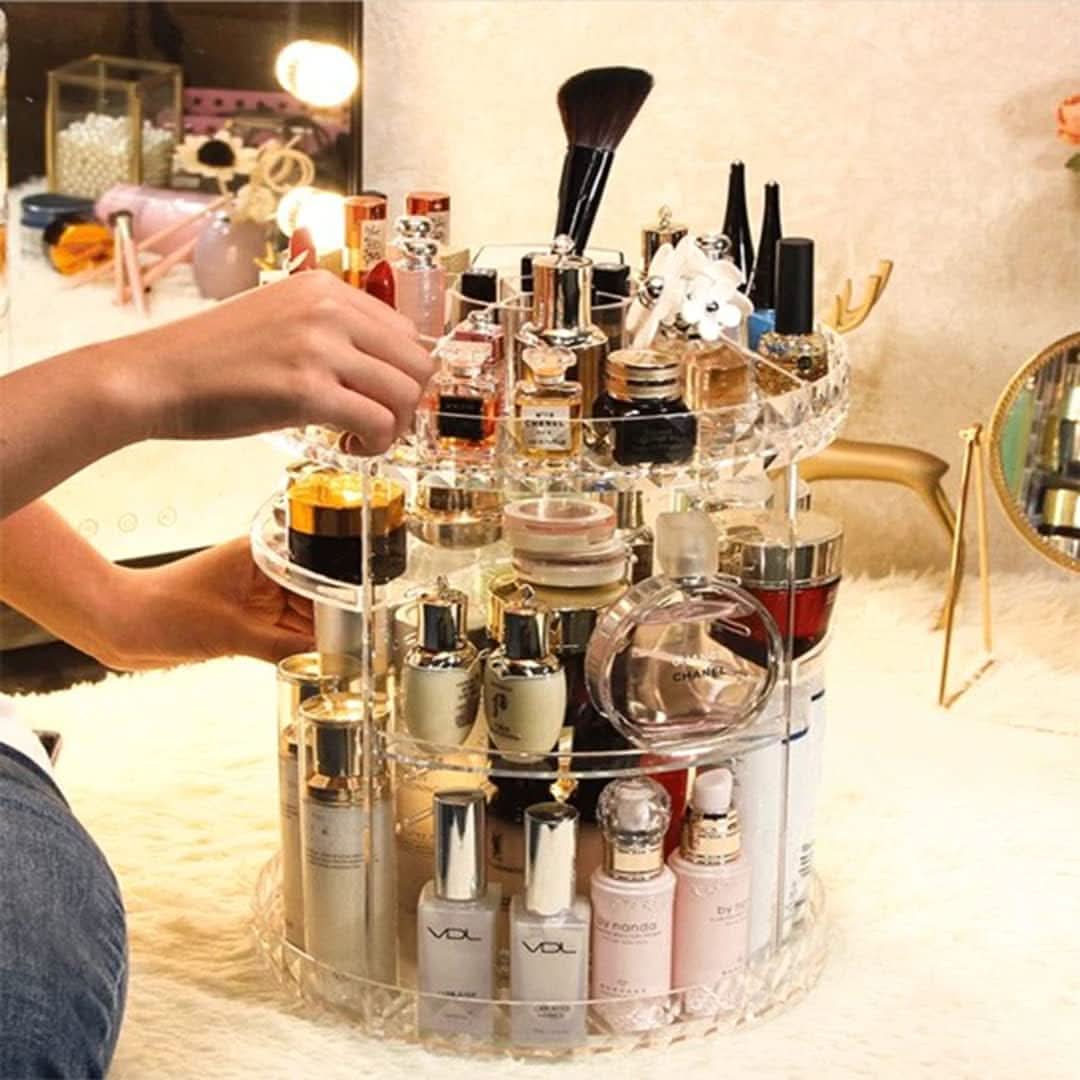 Organizador de maquillaje 360 grados