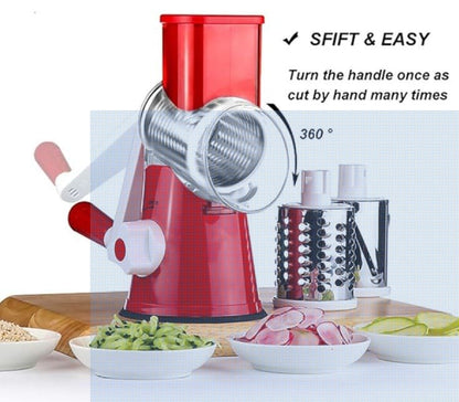 Rallador de Verduras Multifuncional 3 en 1