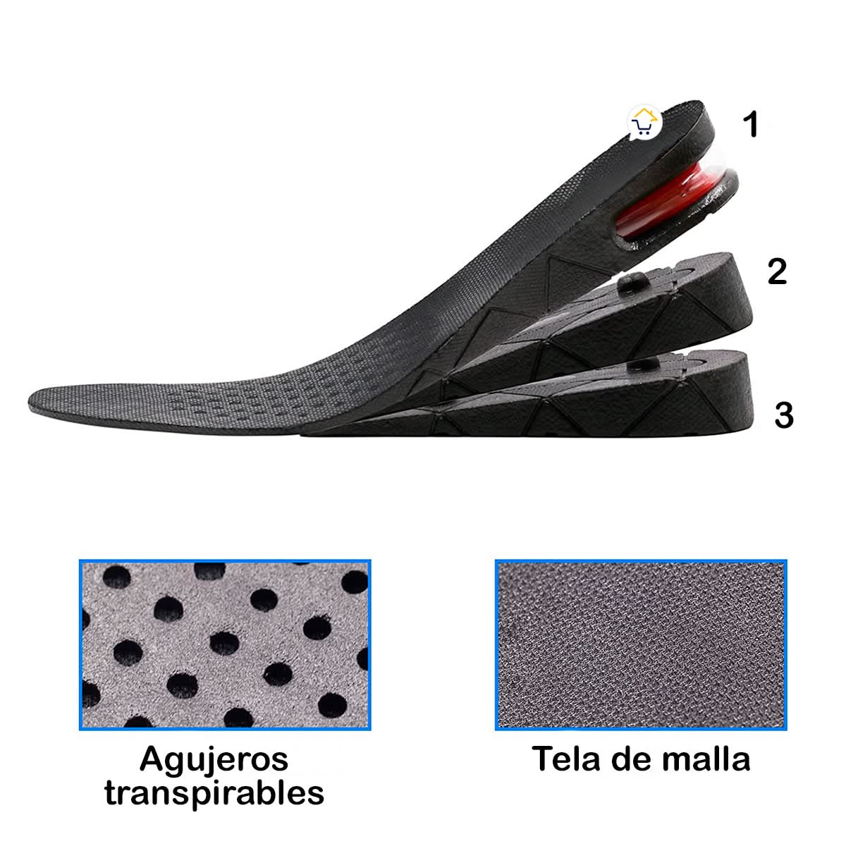 Plantilla Zapatos Ortopédica MJY806